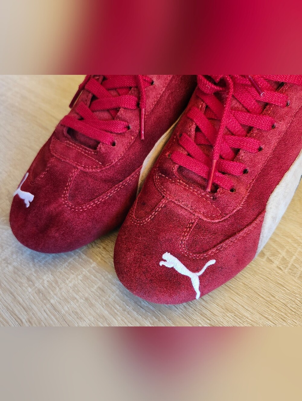 Sparco Puma Red Racing Shoes Size 9 Men's, For Real Racing and Sim Racing! - Picture 7 of 14